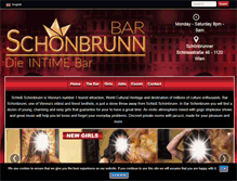 Tablet Screenshot of bar-schoenbrunn.at